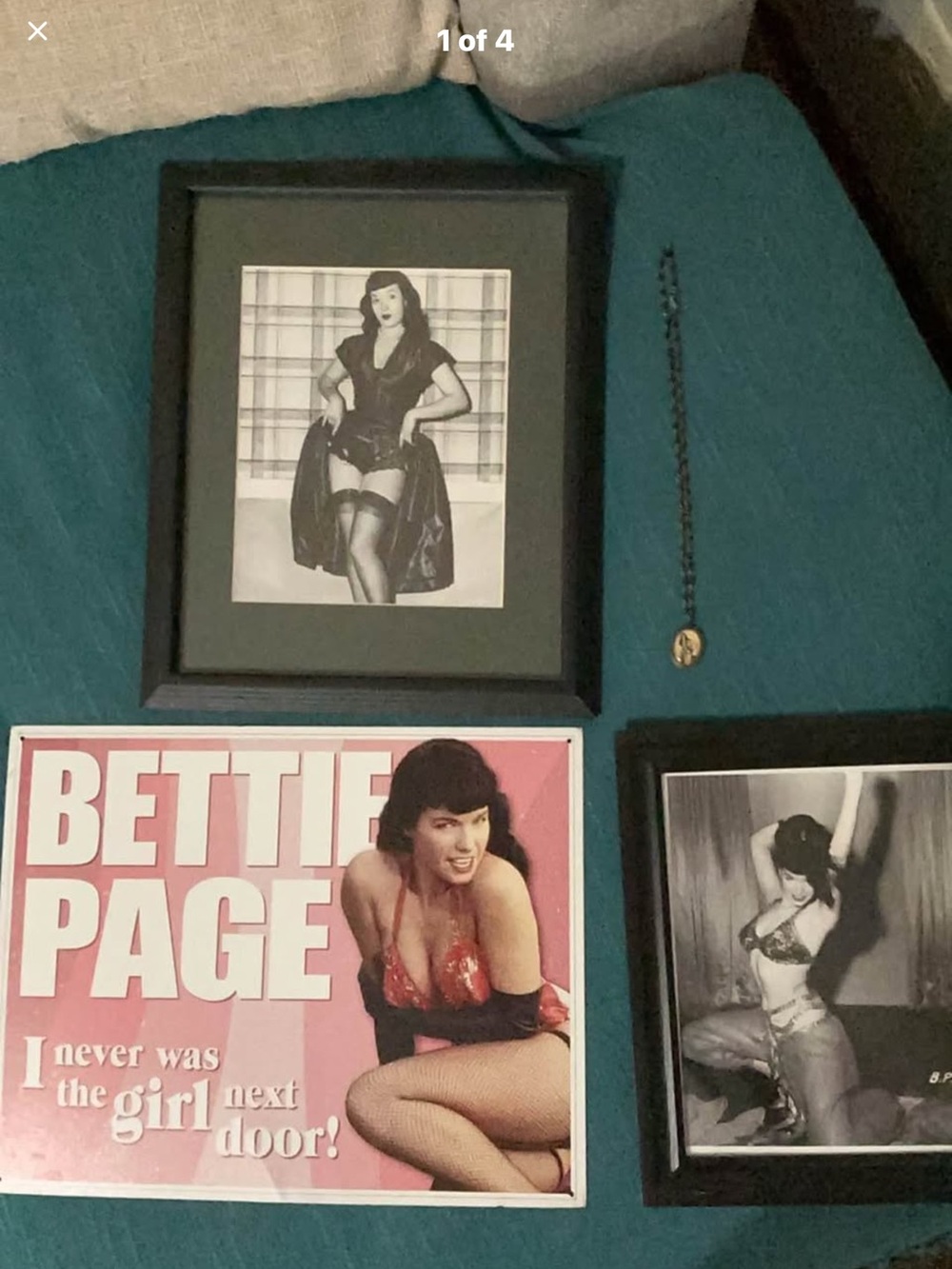 Bettie Page Memorbilia Lot